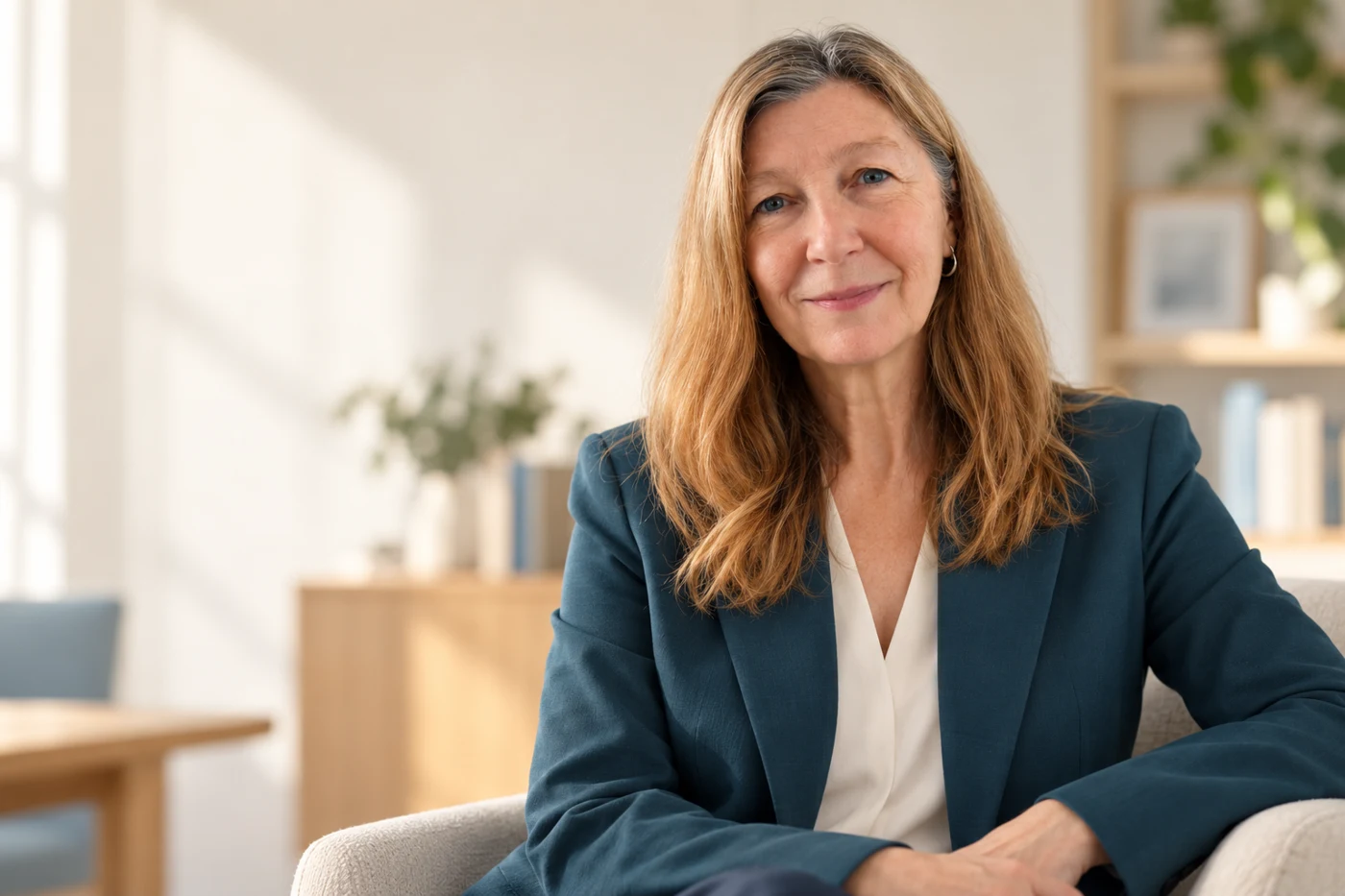 KI-generiertes Porträt von Christa Raatz